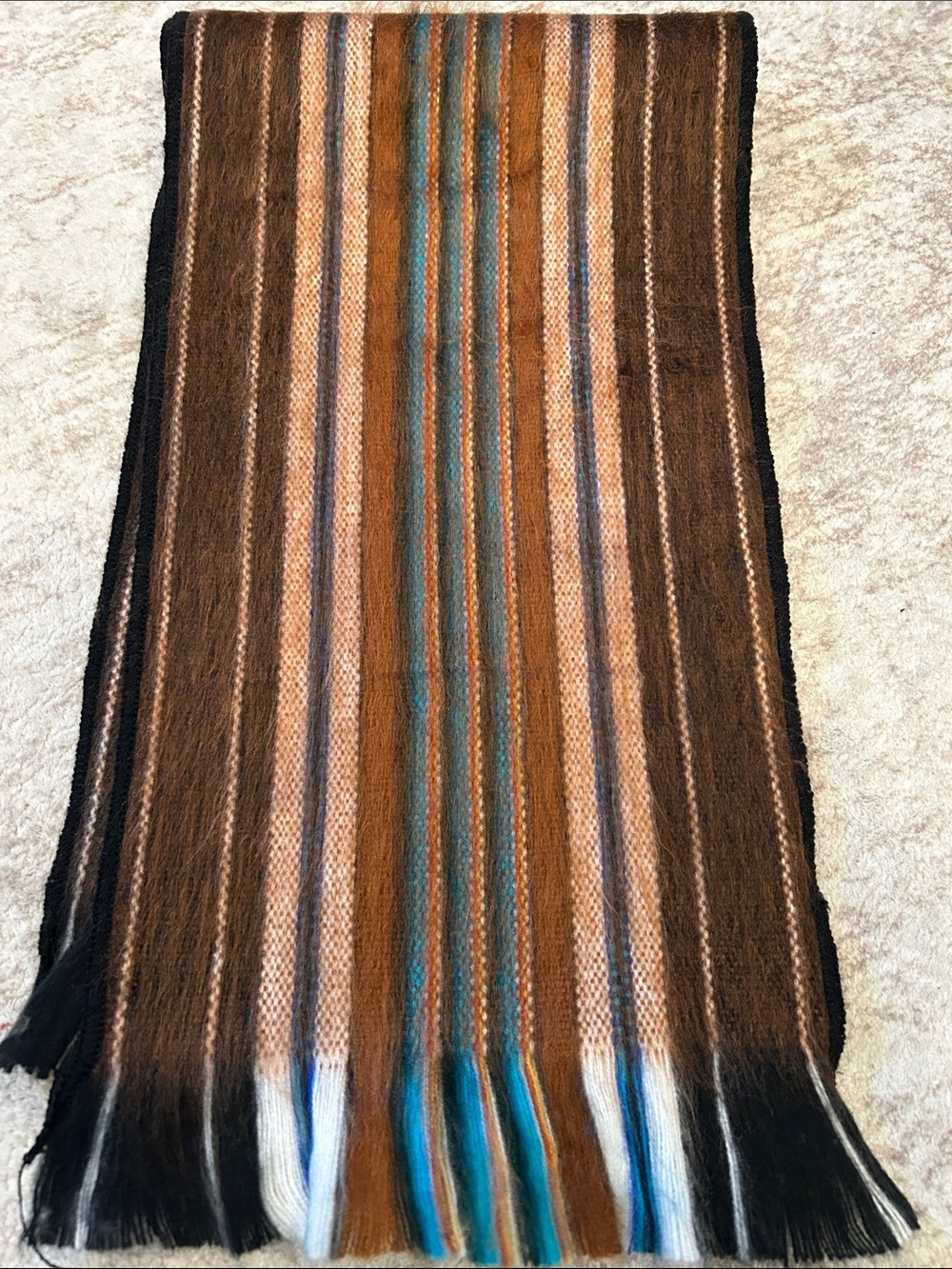 Beautiful alpaca scarf from Ecuador so soft and warm!